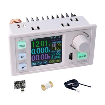 Regulowany regulator napięcia prądu stałego Łatwy w użyciu USB 60 V 6 A CNC do montażu panelowego