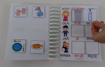 Wspomagamy rozwój mowy A5 z rzepem ćwicz. językowe