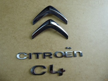 LOGO ZNAKY ZNAK KRYT ZADNÍ CITROEN C4 PICASSO II