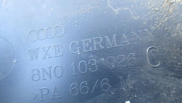 AUDI TT 8N I 02R KRYT PÁSY PŘEDNÍ LEVÝ 8N0103926C