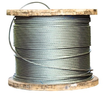 Lina Linka stalowa ocynkowana 10mm 6x19 hot 20m