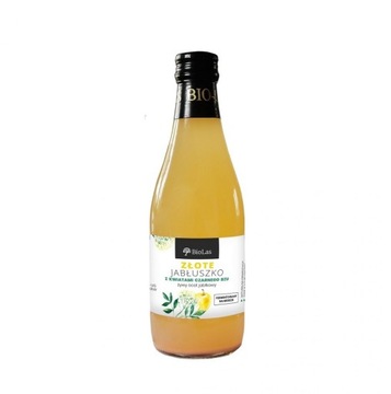 Ocet jabłkowy z kwiatami czarnego bzu 330ml BioLas
