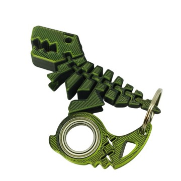 КОМБИНИРОВАННЫЙ НАБОР КЛЮЧЕВОГО БРЕЛКА АКУЛА + ДИНО БРЕЛОК-БРЕЛОК Цвет Военный