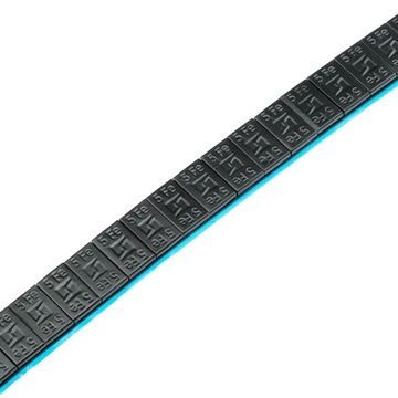 ГРУЗЫ, ПРИКЛЕЕННЫЕ К АЛЮМИНИЕВЫМ КОЛЕСАМ, ЧЕРНЫЕ 5G STIX, 1200 ШТ. EDGY SLIM ROLLER SPOOL