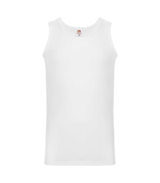 Koszulka Na Ramiączkach FRUIT Podkoszulek Tank WHI