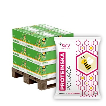 Корм для пчел с белком и витаминами - 1кг - БКВ Протеинская