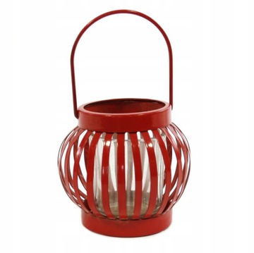 LAMPION ŚWIECZNIK LATARNIA LATARENKA 13cm