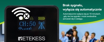 Система туристического гида Retekess TT116, портативная аудиосистема 200M