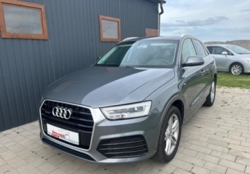 Audi Q3 I SUV Facelifting 2.0 TDI 150KM 2015 Audi Q3 2,0 TDI 150KM, S-line, S-tronik Automat, Quattro, Parktronik, 2016, zdjęcie 3
