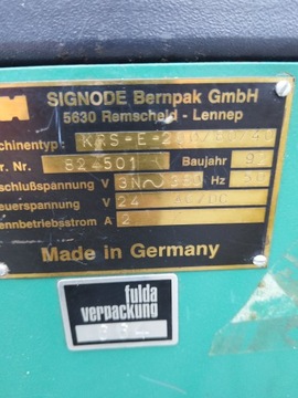 SIGNODE KRS-E-200 обвязочная машина пп 800х400мм