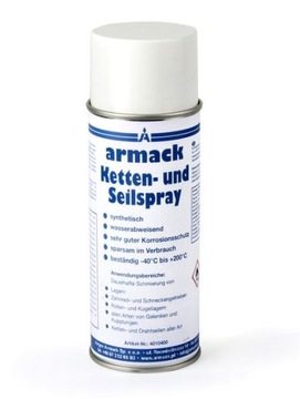 Preparat do lin i łańcuchów w aerozolu Armack