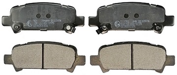 Klocki tył Subaru FORESTER I II IMPREZA I II 99-02