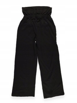 Boohoo L CIĄŻOWE SPODNIE DRESOWE PROSTA NOGAWKA