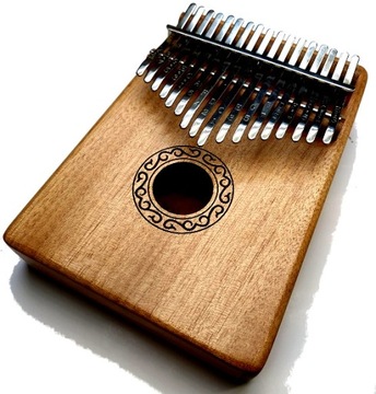 KALIMBA 17 TONÓW MAŁY INSTRUMENT GRA JAK WIBRAFON