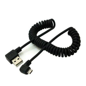 4 шт. подпружиненный кабель синхронизации USB 2.0 «папа» с 5-контактным разъемом Micro USB «папа»