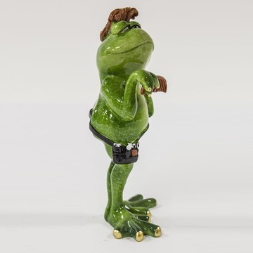 Статуэтка Лягушка парикмахер лягушка парикмахер парикмахер
