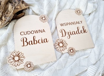 ФОТОТАРЕЛКИ НА ДЕНЬ БАБУШКИ НА ДЕНЬ БАБУШКИ И ДЕДА 2 ШТ.