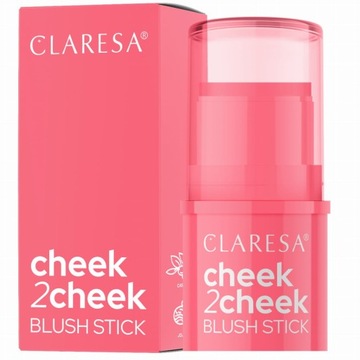 Claresa Róż W Sztyfcie Cheek 2 Cheek 02 NEON CORAL róż do policzków koral