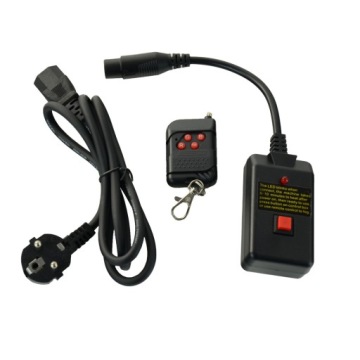 Дым-машина со светодиодами RGB 900Вт Falcon900LED с двумя пультами/жидкость Firefog+ 1л