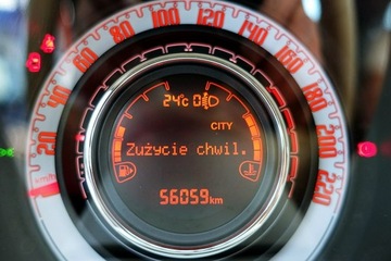 Fiat 500 II Seria 4 1.2 69KM 2019 Fiat 500 1-wł Krajowy Bezwypadkowy 1.2i, zdjęcie 24