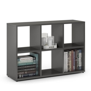FUNKCJONALNY REGAŁ BIBLIOTECZKA 100x30x66 cm