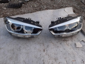 BMW f20 f21 lift lci lampa przód full led org kpl. 7453517 7453518