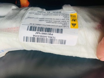 CHARGER 300C 2015 - ULOŽENÍ AIRBAG SEDADLA PRAVÁ