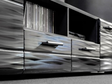 Настенное 3D светодиодное бра MODICA Furnival Black