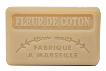 FOUFOUR Mydło marsylskie 125g kwiat bawełny