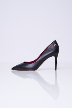 Szpilki czarne ESSENTIAL POINTED PUMP TOMMY HILFIGER 39