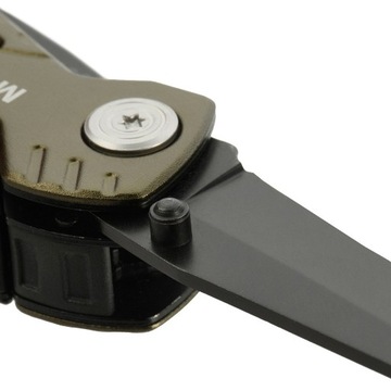 M-TAC MULTITOOL Многофункциональный инструмент Нож 7 в 1 Зеленый Черный Кобура