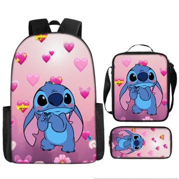 STICH PLECAK SZKOLNY ZESTAW PIÓRNIK TORBA 3W1 nowy A4