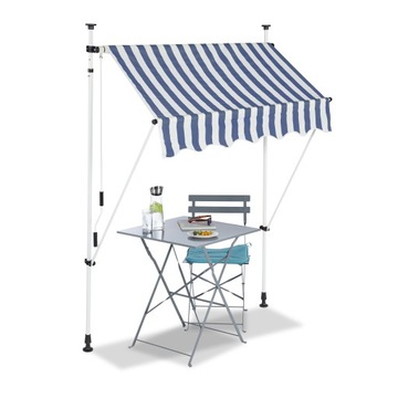 MARKIZA ROZPOROWA RELAXDAYS TARASOWA BALKONOWA OGRODOWA 150 x 120 CM