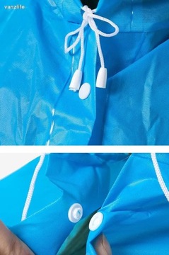 Vanzlife с толстым водонепроницаемым дождевиком для пешего туризма и велоспорта на открытом воздухе с капюшоном
