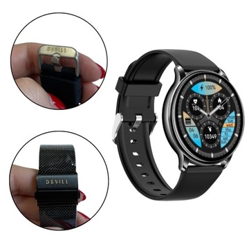 Женские и мужские часы SMARTWATCH с функцией разговора, польское меню, большой экран