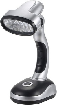 Lampa stołowa, 12 LED przenośna lampa biurkowa 3 * zasilane bateriami AA Re