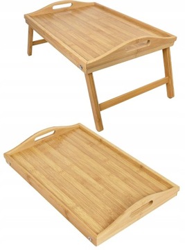 БАМБУКОВЫЙ СТОЛ ДЛЯ ЗАВТРАКА, ПОДНОС ДЛЯ НОУТБУКА