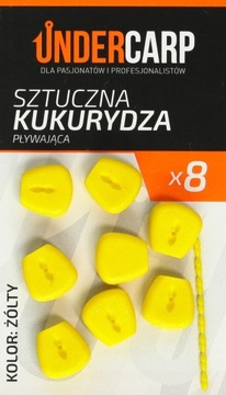 UNDERCARP Sztuczna kukurydza pływająca żółta