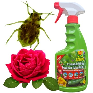 COMPO AXIENDO SPRAY NA SZKODNIKI WARZYW KWIATÓW