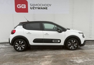 Citroen C3 III Hatchback Facelifting 1.2 PureTech 83KM 2021 Citroen C3 1.2 PureTech 83KM MT5 Shine Salon PL ASO I-wszy wlasciciel, zdjęcie 5