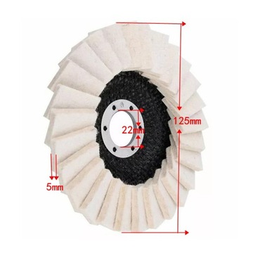лепестковый полировальный диск войлок лепестковый войлок для шлифовальной машины 125 мм