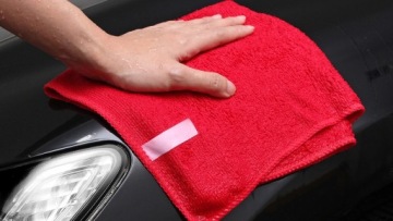 ТКАНЬ ИЗ МИКРОФИБРЫ ТКАНЬ ДЛЯ ЧИСТКИ Мягкая Тряпка для уборки, 4 шт.