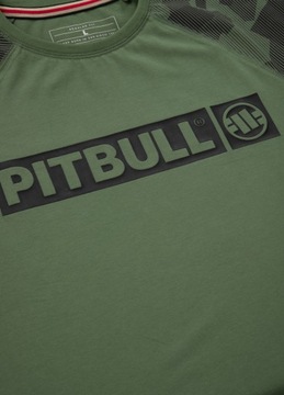 Koszulka z długim rękawem Pit Bull Spandex Dillard Hilltop Oliwkowa S