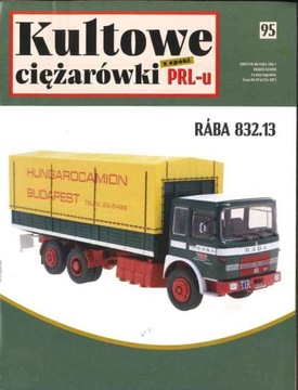 KULTOWE CIĘŻARÓWKI PRL-u NR 95 / 2024 - RABA 832.13