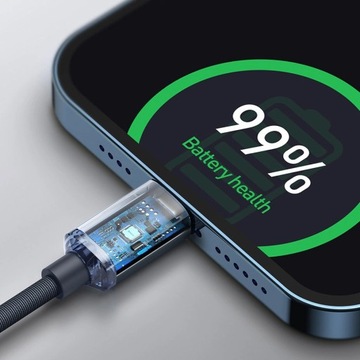 КАБЕЛЬ BASEUS USB-C — LIGHTNING 20 Вт, 2 м, БЫСТРЫЙ, МОЩНЫЙ, КАЧЕСТВЕННЫЙ + СТИЛУС
