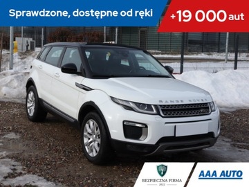 Land Rover Range Rover Evoque I SUV 5d Facelifting 2.0D TD4 150KM 2017 Land Rover Range Rover Evoque eD4, Salon Polska