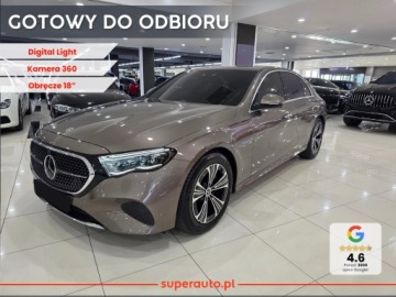 Mercedes Klasa E W214 Sedan 2.0 220d 197KM 2025 E Klasa 220 d Avantgarde 2.0 (197KM) 2025