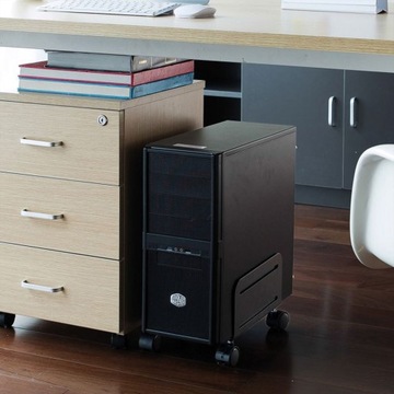 Стальная подставка для мобильного компьютера, черная