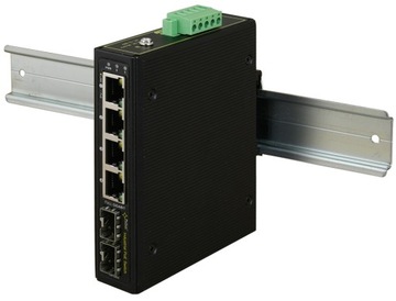 Switch przemysłowy Pulsar ISFG64 4x PoE 2x SFP