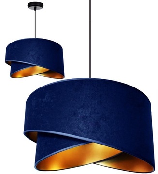 LAMPA WISZĄCA SUFITOWA ŻYRANDOL ABAŻUR NOWOCZESNY